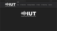 Desktop Screenshot of internationalultrasonics.com